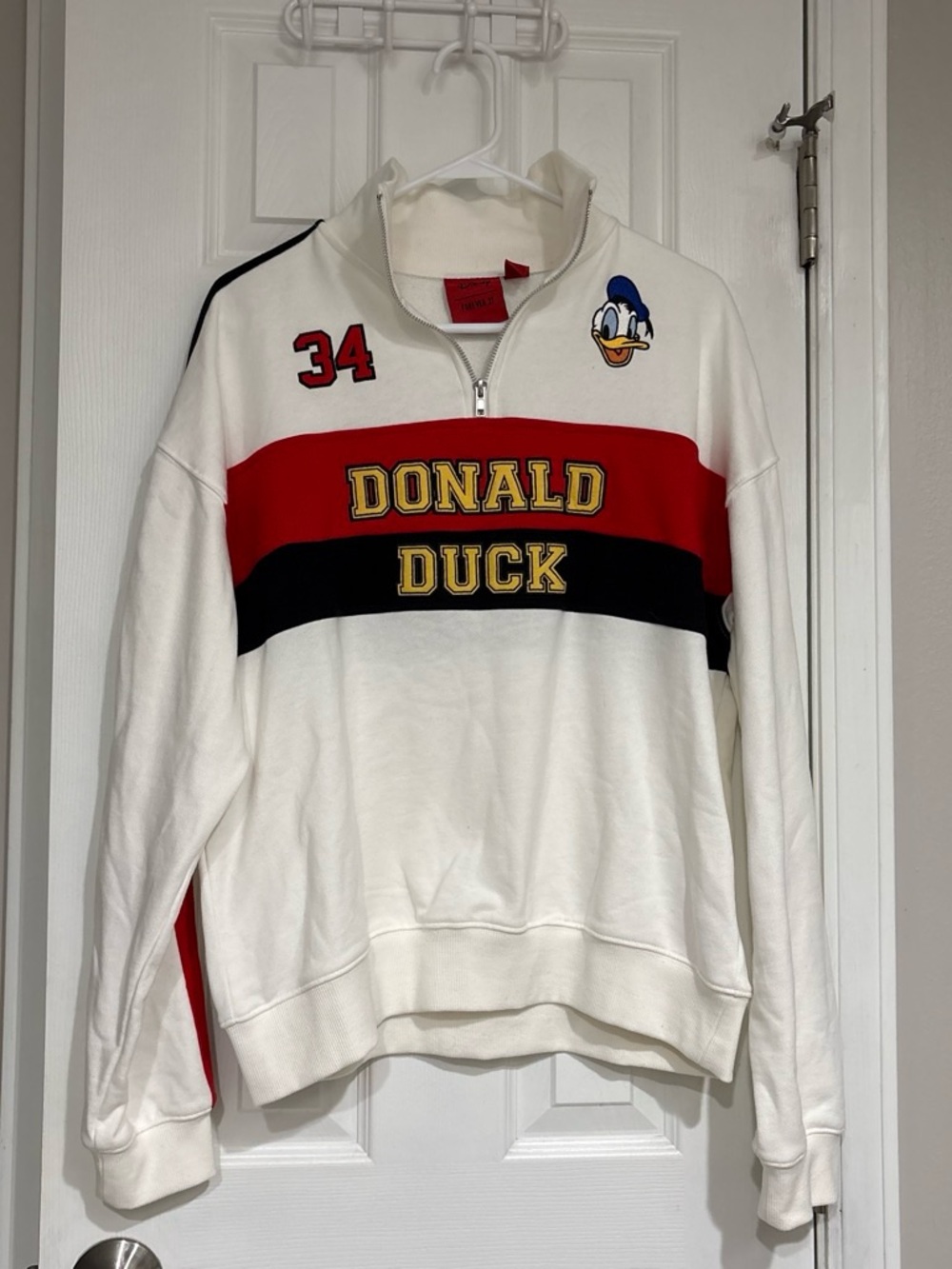 Donald Duck zip up sweatshirt